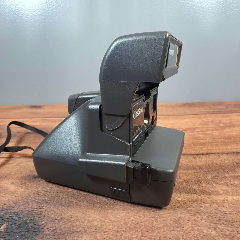 Polaroid OneStep AutoFocus Camera Dark Grey Excellent 600 Film AF - Picture 4 of 7